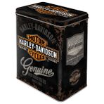 Nostalgic-Art 30107 Harley-Davidson – Orijinal logo, saklama kabı L