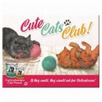Nostalgic Art Cute Cats Club Magnet