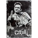 Nostalgic Art Johnny Cash-Finger Retro Metal Duvar Panosu