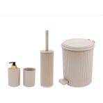 Nostalji Banyo Seti - Kahverengi