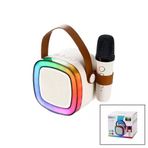 NOSTALJİ MİNİ RADYO MODELKARAOKE MİKROFONLUBLUETOOTH WİRELESS HOPARLÖR- SPEAKER USB ŞARJLI GO-53-vic