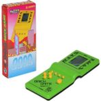 Nostalji Oyuncak El Atarisi Orjinal Tetris Brick Game Yeşil - Taba - Açık Kahverengi
