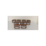 Nostalji Radyo Görünümlü Kumbara, Kahverengi Beyaz, 17,5x11,5x7,5 cm, MDF Malzeme