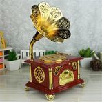 Nostaljik Gramofon Müzik Kutusu MKTB-Nrl-K-1048