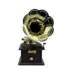 Nostaljik Gramofon Müzik Kutusu ve Takı Kutusu - Retro Tasarım Dekoratif Obje - Rhythm Phone