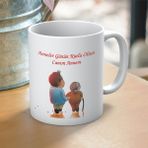 Nostaljik Lezzetler Anneler Günün Kutlu Olsun Canım Annem Yazılı Annelerin Kalbini Isıtacak Tasarım Hediyelik Kupa - Beyaz - 300 ml