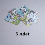 Nostaljik Lezzetler Kum Boyama Seti 5 Adet A4 Boyutunda (27X20 ) - 1