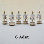 Nostaljik Lezzetler Nostaljik Mini Atlı Karınca 6 Adet Beyaz Gold