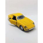 Nostaljik Metal Çek Bırak Araba Sarı Kapılar Açılır ( 1/36 Ölçek ) Mod:1