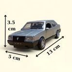 Nostaljik Metal Çek Bırak Gri Tofaş Şahin Araba Kapılar Açılır