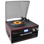 Nostaljik Pikap CD Çalar Bluetoothlu Kumandalı Radyo Mp3 USB 33-45-78 lik Plakla