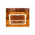Nostaljik Radyo Görünümlü Ahşap Kumbara MYK