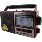 Nostaljik Tasarımlı Çok Fonksiyonlu Radyo, Usb, Bluetooth, Sd, Mp3 Çalar - Altın - Turkuaz