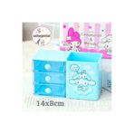 not Cinnamoroll Kalem Kutusu Masaüstü Kalemlik Cinnamoroll Çekmeceli Kalem Kutusu Masa Üstü Organizer