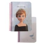 Not Defteri Frozen Elsa 11X15 Cm 1 Adet 80 Yaprak Cizgili Lisansli Orjinal Frozen Ogrenci Not Defteri