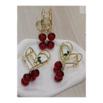 NOT GUILTY Kalp Kiraz Toka Gold Model 1 Adet Metal Mandal