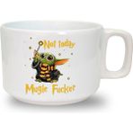 Not Today Baskılı Seramik Beyaz Kahve Kupası - 199 ml