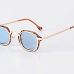 Notch Vintage & Retro Güneş Gözlüğü (Mavi)