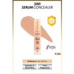 NOTE 3 in 1 Serum Concealer SPF 50 Nemlendirici ve Aydınlatıcı Göz Altı Kapatıcısı - 10 Medium