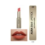 NOTE Aura Silk Lipstick Kremsi Yarı Parlak Ruj 09 Autumn Aura - Mercan