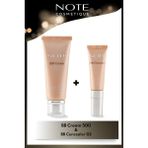 Note Bb Cream 500 Doğal Kapatıcı Spf 15 Bb Krem & Bb Concealer 02 Spf 15 Göz Altı Kapatıcısı Makyaj Seti