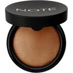 Note Cosmetics Baked Powder Işıltılı Bitişli Highlighter Toz Yüz Pudrası 03 Caramel Cake