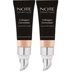 Note Cosmetics Collagen Concealer 01 Kolajen İçerikli SPF 20 Göz Altı Kapatıcısı (2 paketi)