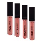 Note Cosmetics Hydramoist Lipgloss 03 Just Nude Nemlendirici Dudak Parlatıcısı, Nude (4 paketi)