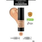Note Cosmetics Hydrating 02 Nemlendirici Etkili Hyaluronik Asitli SPF 50 Serum Fondöten