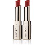 Note Cosmetics Iconic Matte Lipstick 112 Powerful Kalıcı Mat Ruj, Kırmızı (2 paketi)