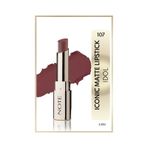 Note Cosmetics Iconic Matte Lipstick Kalıcı Mat Ruj 107 Idol - Kahverengi 107