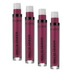 Note Cosmetics Matte Queen Lipstick 19 Berry Blast Kalıcı Likit Ruj, Mor (4 paketi)