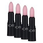 Note Cosmetics Mattemoist Lipstick 312 Happy Tan Mat Bitişli Ruj, Nude (4 paketi)