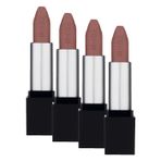 Note Cosmetics Mattever Lipstick 08 Unconventional Rose Yarı Mat Saten Bitişli Ruj, Koyu Nude (4 paketi)