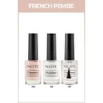 Note Cosmetics Nail Flawless 3'lü French Pembe Oje Seti Uzun Süre Kalıcı 3 Renkli Set