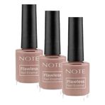 Note Cosmetics Nail Flawless Oje 63 Nude Pink, Pembe (3 paketi)