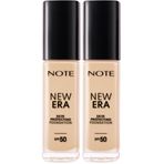 Note Cosmetics New Era Skin Protecting 110 Soft Ivory Nemlendirici Etkili SPF 50 Hyaluronik Asitli Fondöten (2 paketi)