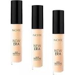 Note Cosmetics New Era Skin Protecting Concealer 20 Light Beige Göz Altı Kapatıcısı (3 paketi)