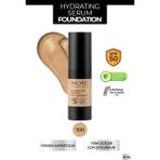 Note Cosmetics NOTE Hydrating Serum Fondöten 100 Renk Tonu SPF 50 ile Tüm Ciltler İçin Nemlendirici Etki