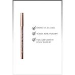 Note Cosmetics Silk Tattoo Liner Suya Dayanıklı Ipeksi Jel Göz Kalemi - 03 Antique Bronze - Bronz (Işıltılı) - Kahverengi
