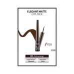 Note Cosmetique Elegant Matte Dipliner Waterproof Suya Dayanıklı - 02 Coffee Brown - Kahverengi