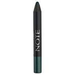 Note Cosmetique Jumbo Eyeshadow Pencil Waterproof Işıltılı Suya Dayanıklı Kalem Far 04 Emerald - Yeşil