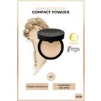 NOTE Luminous Silk Compact Powder Mat Bitişli Toz Pudra - 01 Beige