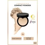 NOTE Luminous Silk Compact Powder Mat Bitişli Toz Pudra - 04 Sand
