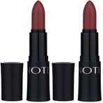 Note Mattemoist Lipstick 314 Mocha Rain Mat Bitişli Ruj, Kahverengi (2 paketi)