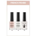 Note Nail Flawless 3'lü French Pembe Oje Seti
