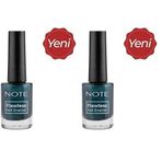 Note Nail Flawless Oje 114 Oil Green, Mavi (2 paketi)