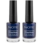 Note Nail Flawless Oje 118 Sax Blue, Mavi (2 paketi)