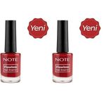 Note Nail Flawless Oje 33 Upper Mind, Kırmızı (2 paketi)