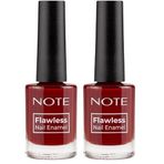 Note Nail Flawless Oje 36 Your Heart, Kırmızı (2 paketi)